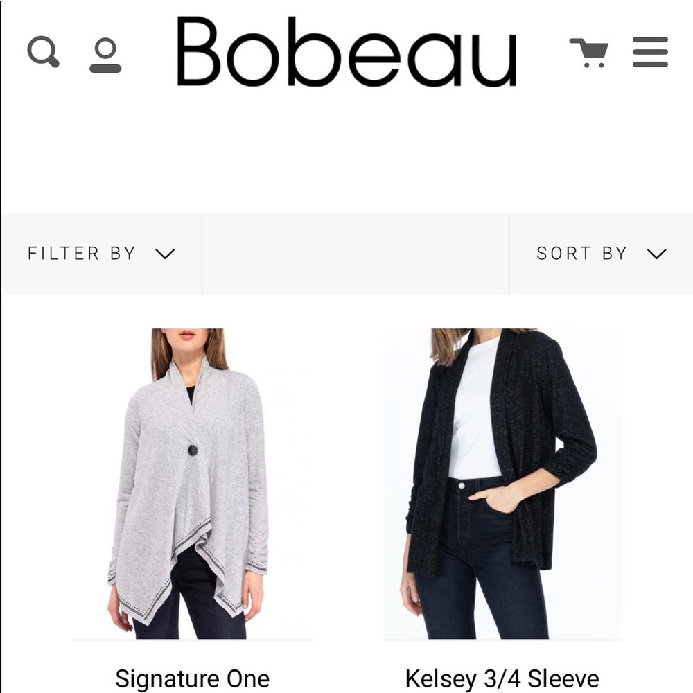 ✨ bobeau business casual black cardigan ✨